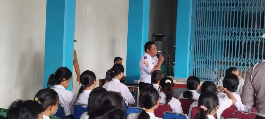 Dinas Perhubungan Goes To School dalam rangka Hari Perhubungan Nasional Tahun 2023